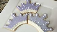 Easy Princess Crown Cookies (How To)