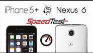 Nexus 6 vs iPhone 6 Plus - Speed Test (4K)