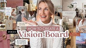 How to Create a Vision Board | Pinterest & Canva
