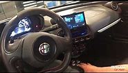 Alfa Romeo 4C with Pioneer DVD flip out and Backup Cam