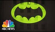 Bat Signal Shines On L.A. City Hall For Adam West | NBC News
