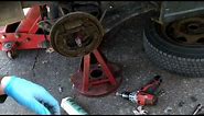 how to change a rear wheel bearing..1999 Suzuki swift/Geo Metro,Cultus