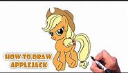How to Draw Applejack from My Little Pony | Step by step