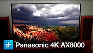 Panasonic AX800 Ultra HD 4K television - First look