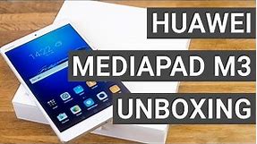 Huawei MediaPad M3 Unboxing & First Impressions