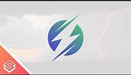 Inkscape Tutorial: Lightning Bolt Logo Design