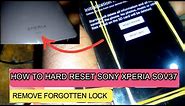 How to Hard reset Sony Xperia SOV37 | Sony Xperia SOV37 Factory reset