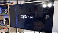 Samsung 43' Full HD TV Smart TV 1080P Series 5 J5202 Unboxing and Setup