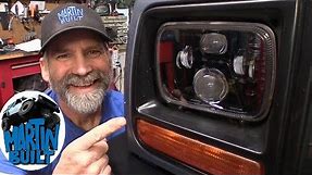 Install LED Headlights in a Jeep Cherokee XJ, Wrangler YJ and MJ