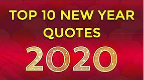 Top 10 New Year Quotes 2020 | New Year Greetings and Wishes | Best 2020 Quotes | Simplyinfo.net