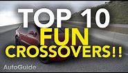 Top 10 Most Fun to Drive SUVs | Best Crossovers for Drivers