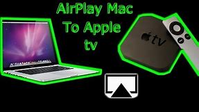 How To Airplay Mac To Apple tv - MacBook Pro, Macbook Air, iMac, MacMini,MacPro