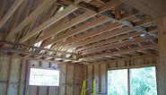 Problems Raising Existing Ceiling Joist And Attaching To Roof Rafters