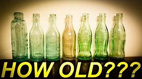 ANTIQUE COKE BOTTLE AGE | HOW TO TELL THE AGE OF COCA COLA BOTTLES
