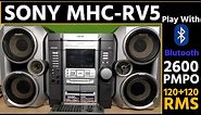 Sony Music System | Sony MHC-RV5 | Sony Old Music System