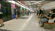 Singapore MRT ride from Kent Ridge to Upper Thomson train station