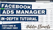 Facebook Ads Manager Dashboard Explained in Hindi | Facebook Ads Manager Tutorial in Hindi