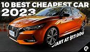 10 Best Cheapest New Cars You Can Buy Right Now On 2023 !