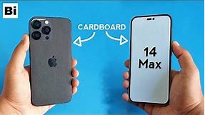 Make Your Own iPhone 14 Pro Max From Cardboard