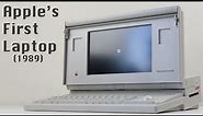 The $21,000 Apple Laptop from 1989 - First Apple Laptop - Macintosh Portable