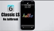 Install iOS 6 Lockscreen On Any iPhone No Jailbreak