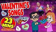 Valentine's Songs ♫ Be My Valentine's Songs ♫ Valentine's Day ♫ Kids Songs by The Learning Station