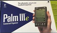 1999 Palm IIIe PDA - The future was in the palm of your hand