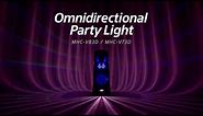Sony | MHC-V83D | Omnidirectional Party Lights