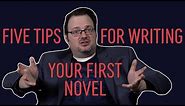 Five Tips for Writing Your First Novel—Brandon Sanderson