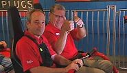 Carl and Larry Ride Verbolten | Busch Gardens Williamsburg, VA
