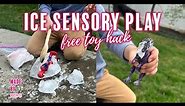 Kids Ice Sensory Play Ideas / Freeze Toys for a Fun Kids Toy Hack Ice Sensory Kids Play / Kids Game