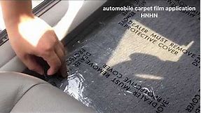 Auto Carpet Protection Film Interior Surface Protective Shield