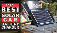 Best Solar Car Battery Charger 2023 | Top Solar Car Battery Chargers Review