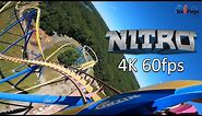Official Nitro POV 2021 - 4K 60fps - Six Flags Great Adventure