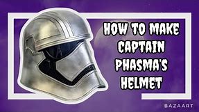 Epic Star Wars Cosplay: Making Captain Phasma's Helmet with EVA Foam!