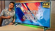 Xiaomi TV X Series 50 Inch 4K Quick Review 🔥 | Dolby Vision | Starts At Rs 28,999/- 🚀
