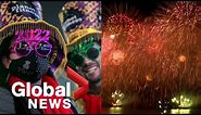 New Year's 2022 countdown celebrations around the world | FULL
