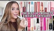 My Favorite Lip Products In EVERY Category: Best Lip Oils, Lip Glosses, Lip Balms, Lip Tints + more