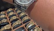 Rolex President Day Date Platinum Ice Blue Dial Diamond Bezel Watch 118366 Review | SwissWatchExpo