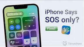How to Turn Off SOS only on iPhone iOS 17