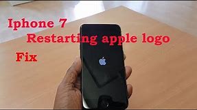 iphone 7 boot loop fix || iphone 7 keeps restarting apple logo