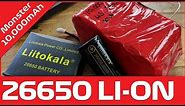 26650 4S2P 10,000mAh Li-on Battery Pack Build