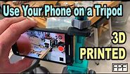 3D Printed Universal Phone Tripod Mount