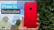 iPhone 6s Restoration | Custom Red and Black iPhone