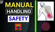 Manual Handling Safety Training | Manual handling 4 steps | How to prevent back Injuries #safety