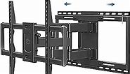 Mounting Dream Sliding TV Wall Mount for 42-86" TVs, Full Motion Articulating Dual Arms, Easy TV Centering, Max VESA 600x400mm, 132 lbs, MD2198