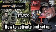 How to set up a spypoint FLEX cellular camera! Activation, settings, and placement in the field.