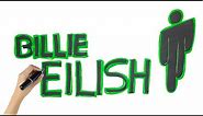 How to Draw the Billie Eilish Logo
