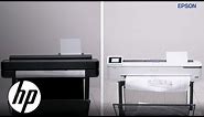 Differences between the HP DesignJet T650 Plotter and the Epson SC-T5100 | DesignJet Printers | HP