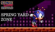 Sonic 1 Retold: Spring Yard Zone (Sprite Animation)